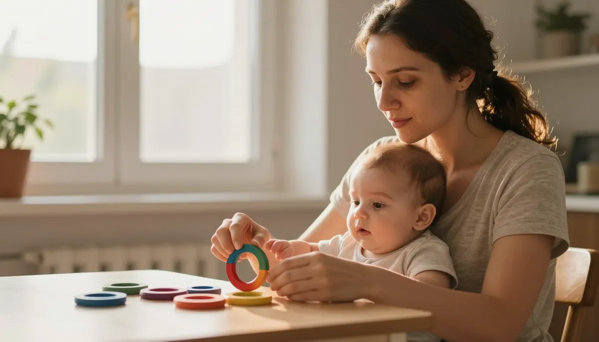 Anne ve bebeğin ilk kavrama oyunları — ince motor gelişimin temeli