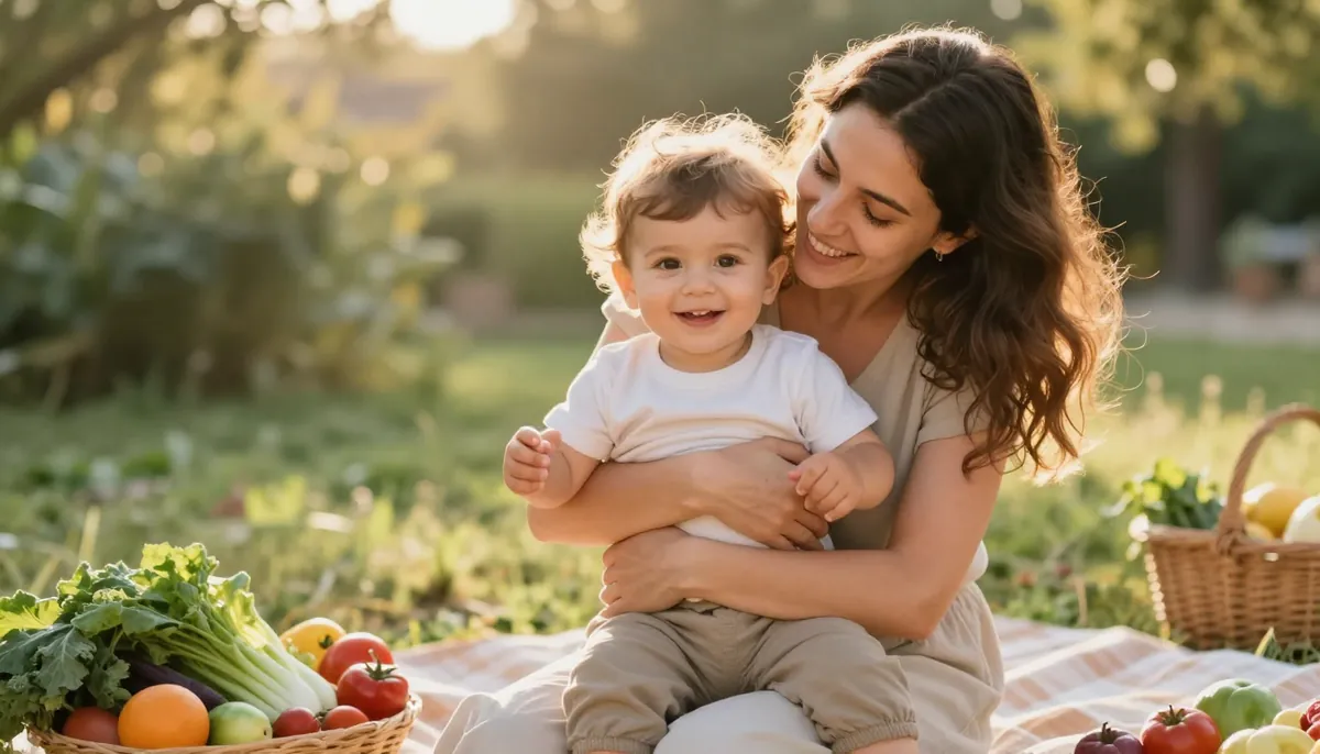 Sağlıklı yaşam için aile: anne ve bebeğin doğal mutluluğu