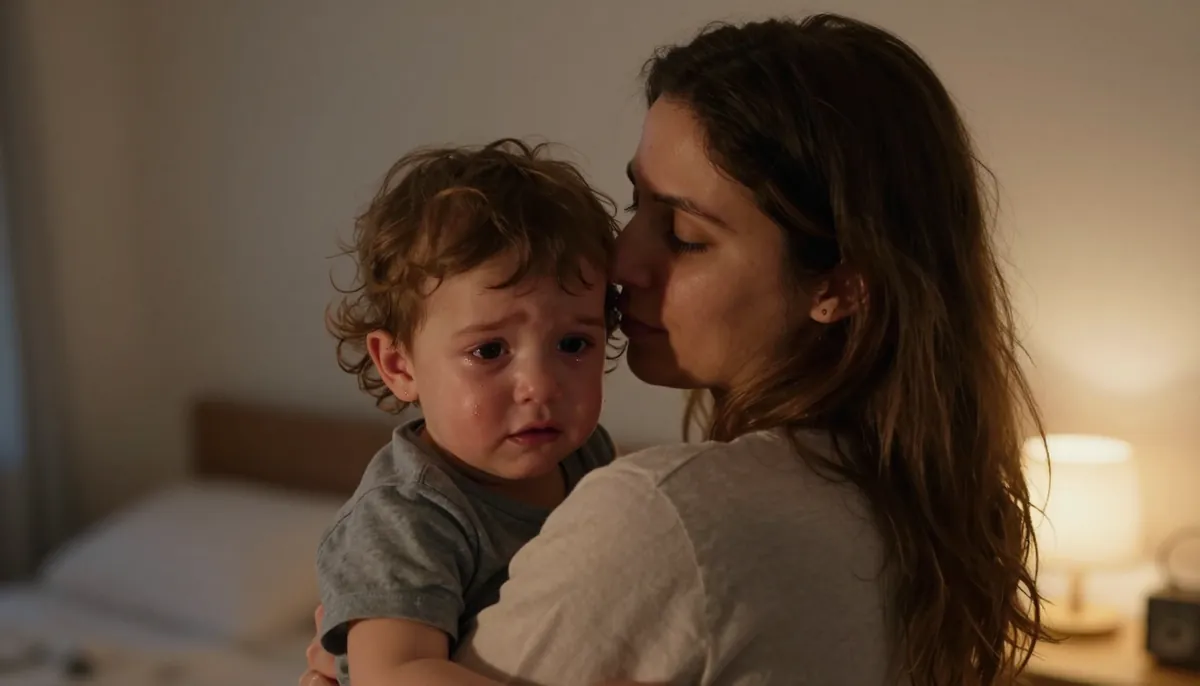 Gece uyku sorunları: Anne ve bebek arasındaki güven anı.
