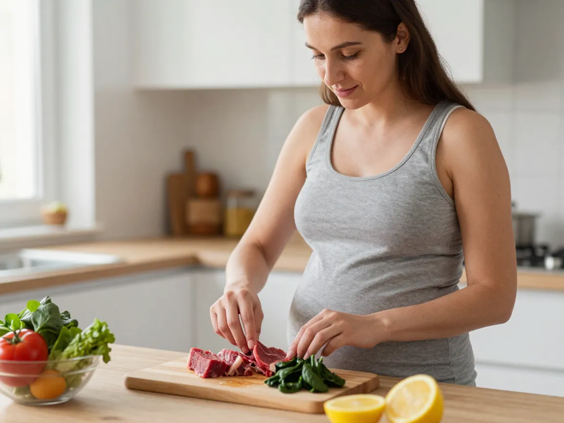 Üçüncü trimesterde demir ve omega-3: doğum öncesi beslenme rehberi