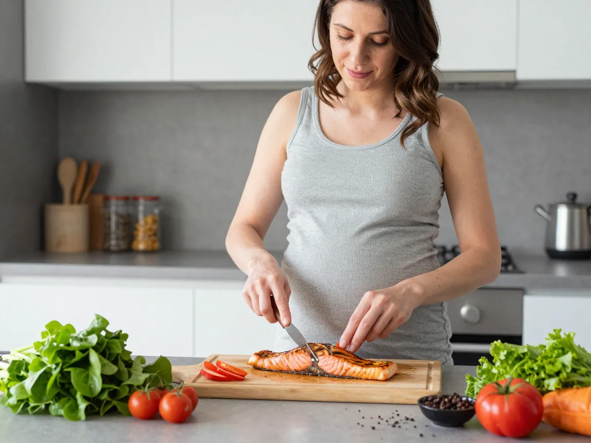 3. trimesterde DHA ve omega-3: beyin gelişimi için balık