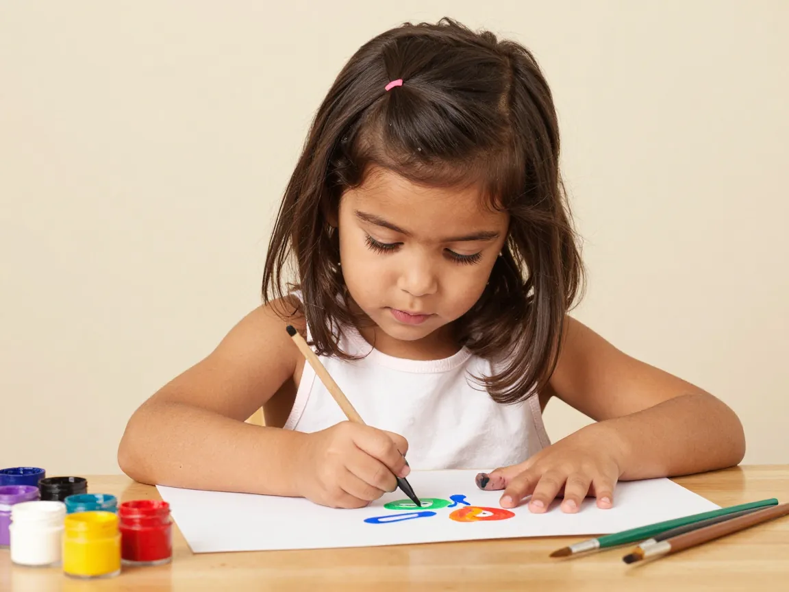 Renk ve yaratıcılık: ekran yerine sanat, çocuk gelişimi için ideal.