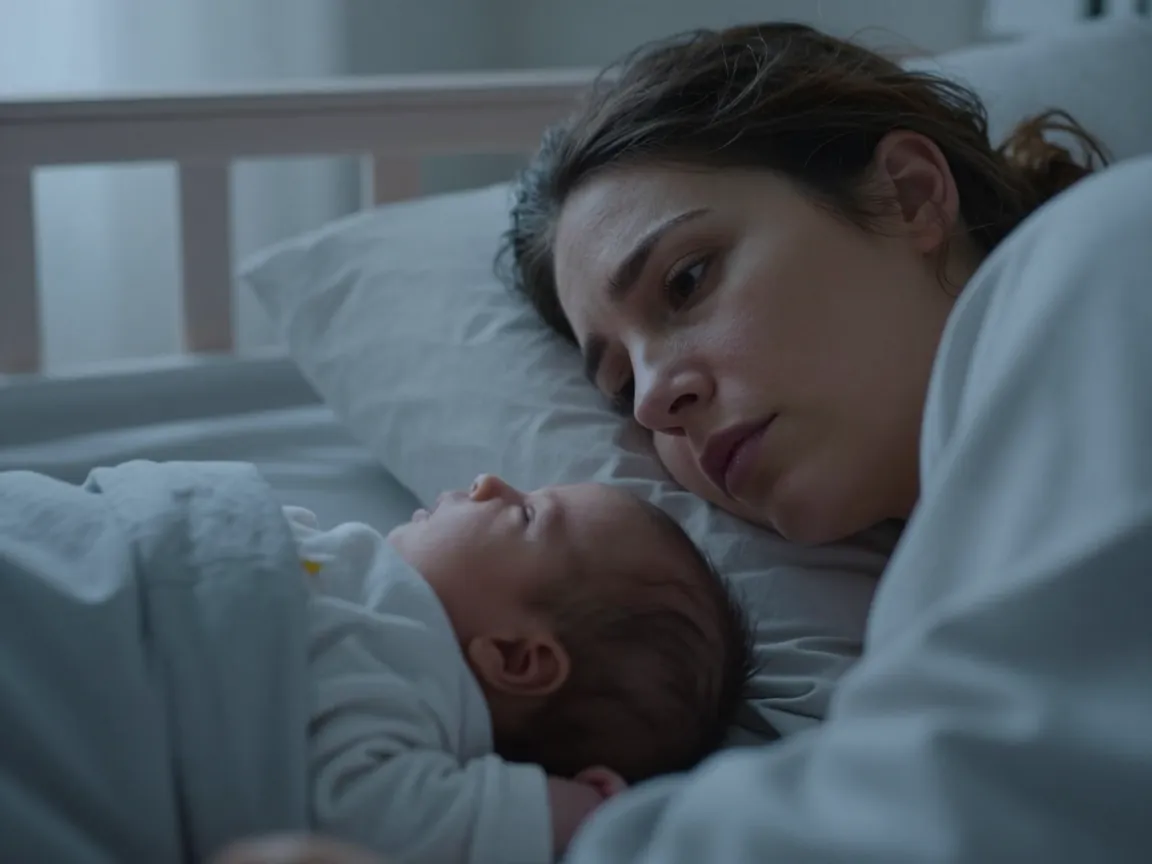 Uyku eksikliği ve ruh halinin bulanıklaştığı anlar—Baby Blues'tan PPD'ye geçiş.