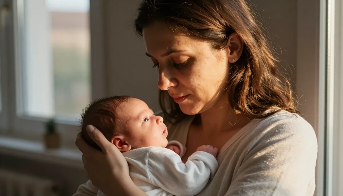 Yeni annenin iç dünyası: sevgi ve melankolinin kesiştiği an.